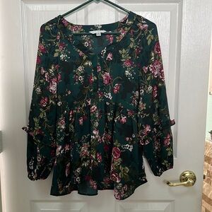 Long sleeve blouse
